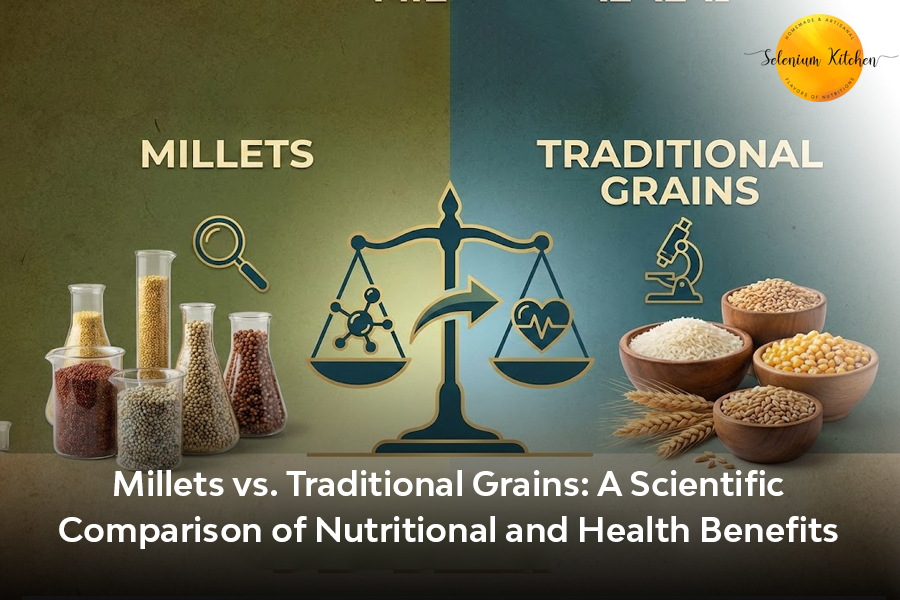 Millets vs. Traditional Grains: A Scientific Comparison of Nutritional and Health Benefits