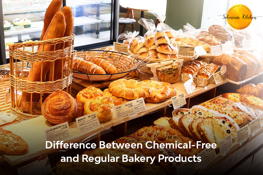 Difference Between Chemical-Free and Regular Bakery Products